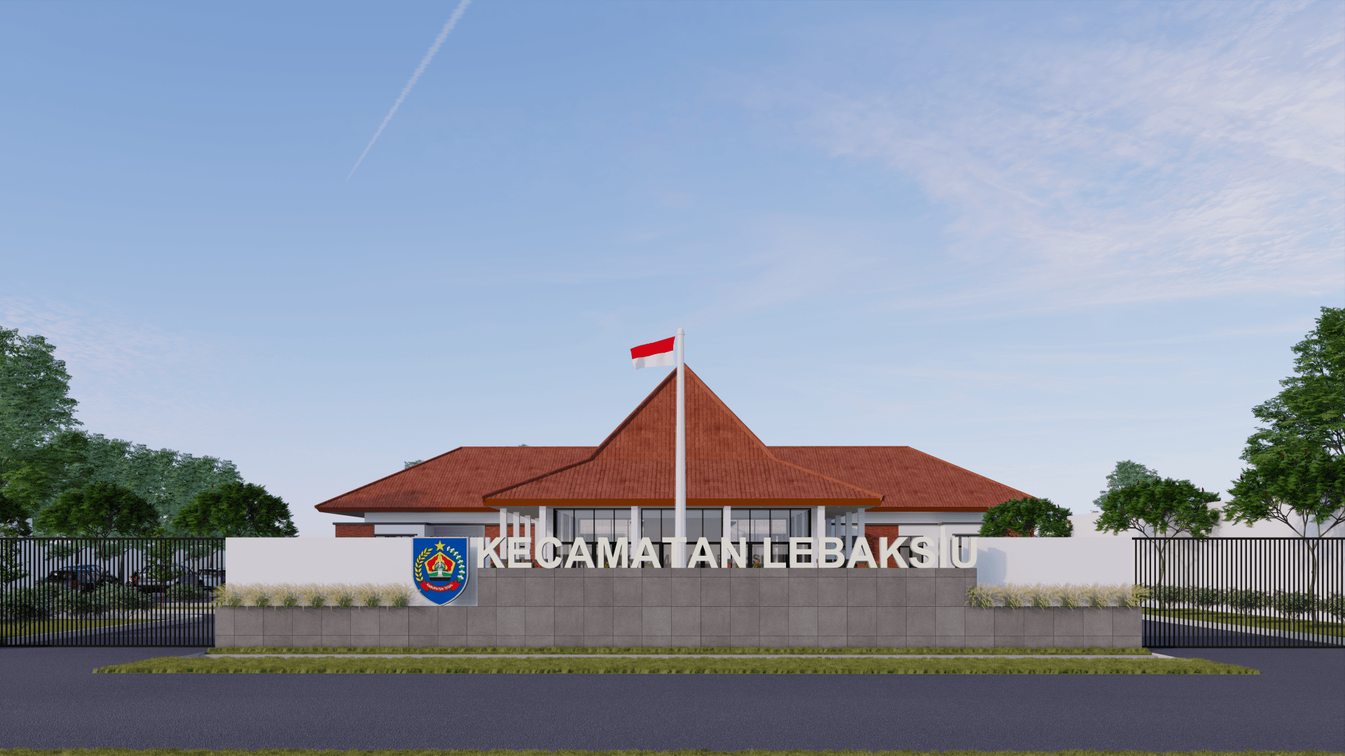 image project - Tegal Regency Lebaksiu District Office Design