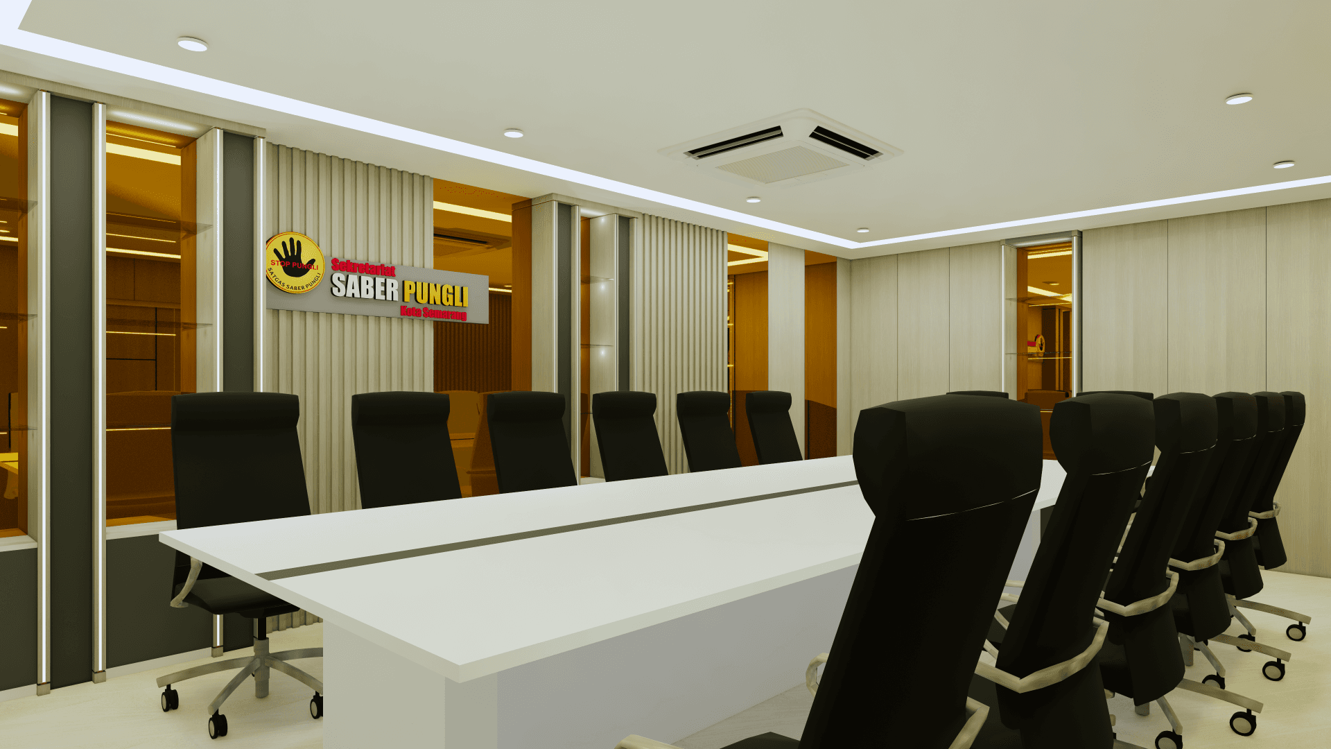 image project - Interior design of the Semarang City Saber Inspectorate Office