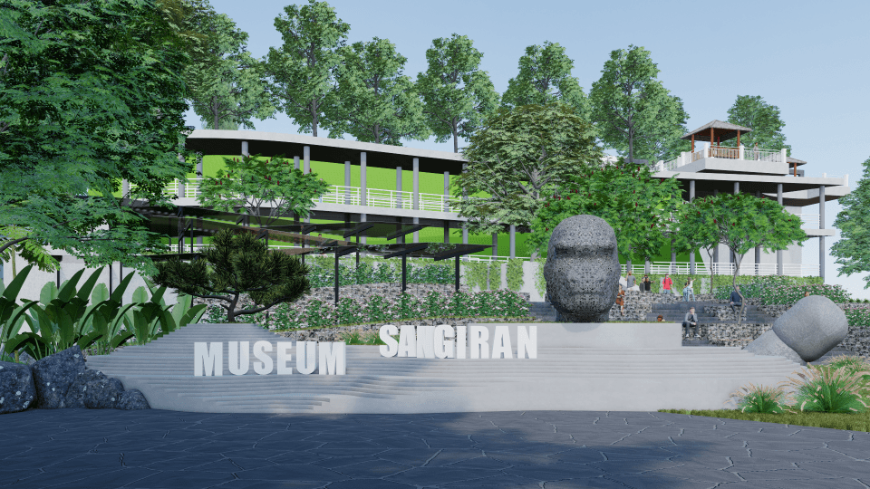 image project - Design planning revitalization of the Sangiran Krikilan Museum