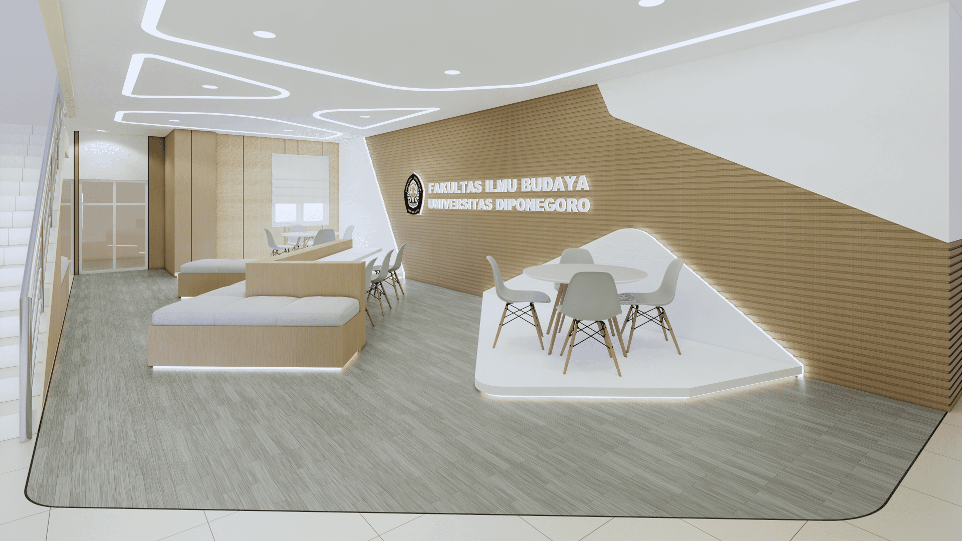 image project - Interior planning design of the Faculty of Cultural Sciences Undip
