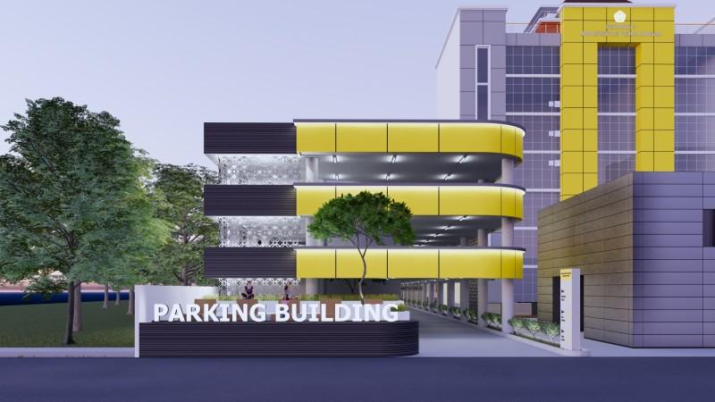 image project - University Parking Building Design in Pekalongan